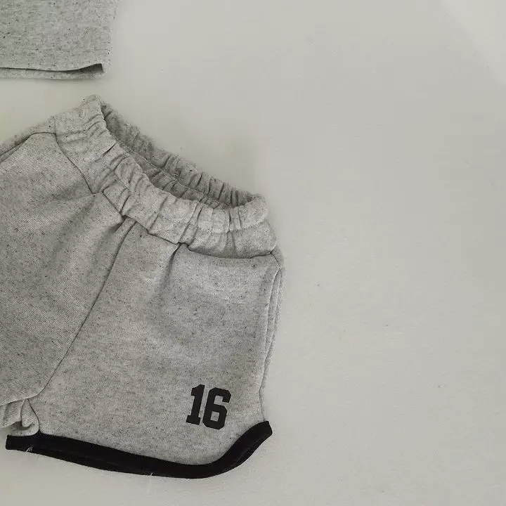 2 Pieces Set Baby Kid Girls Letters Tops And Shorts Wholesale 24030123