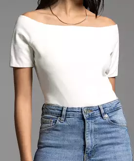 Adriana Top - White