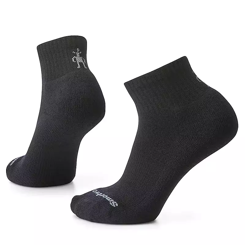 Adult Everyday Solid Rib Light Cushion Ankle Socks