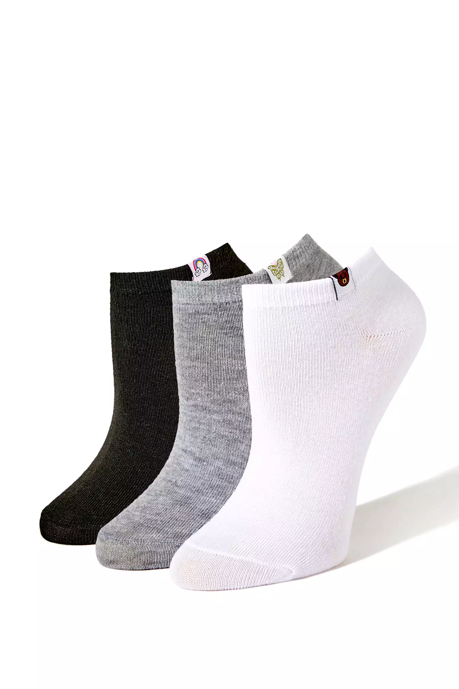 Assorted Ankle Socks Set - 3 pack