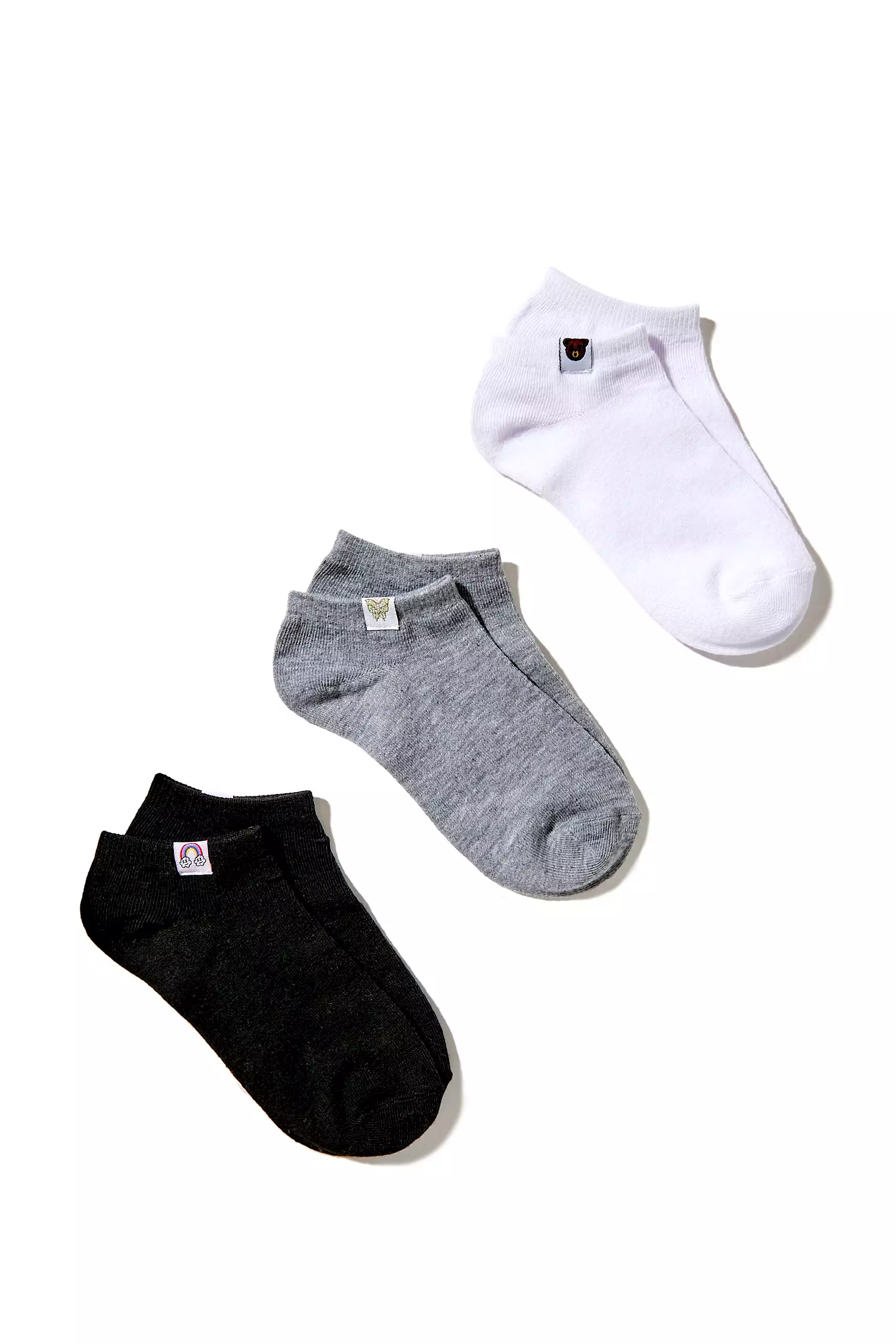 Assorted Ankle Socks Set - 3 pack