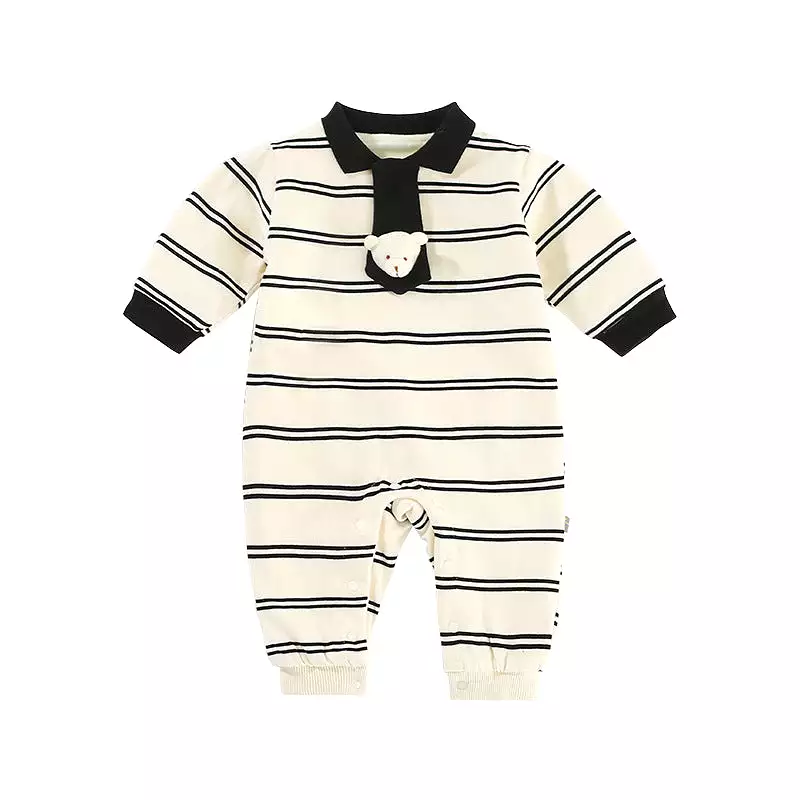 Baby Boys Striped Jumpsuits Wholesale 231019105