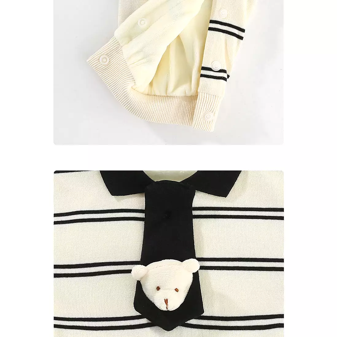 Baby Boys Striped Jumpsuits Wholesale 231019105