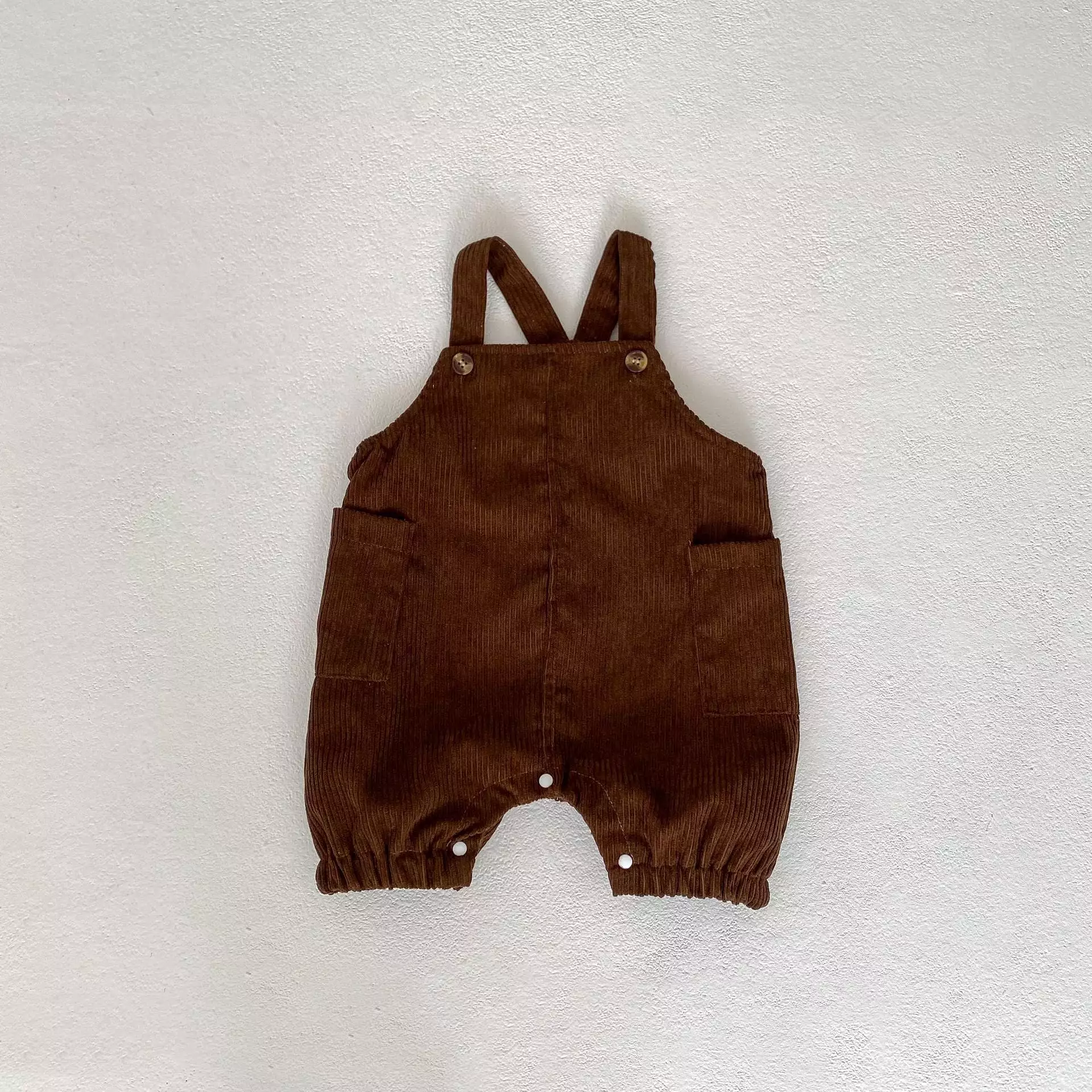 Baby Girls Boys Solid Color Jumpsuits Wholesale 24011158