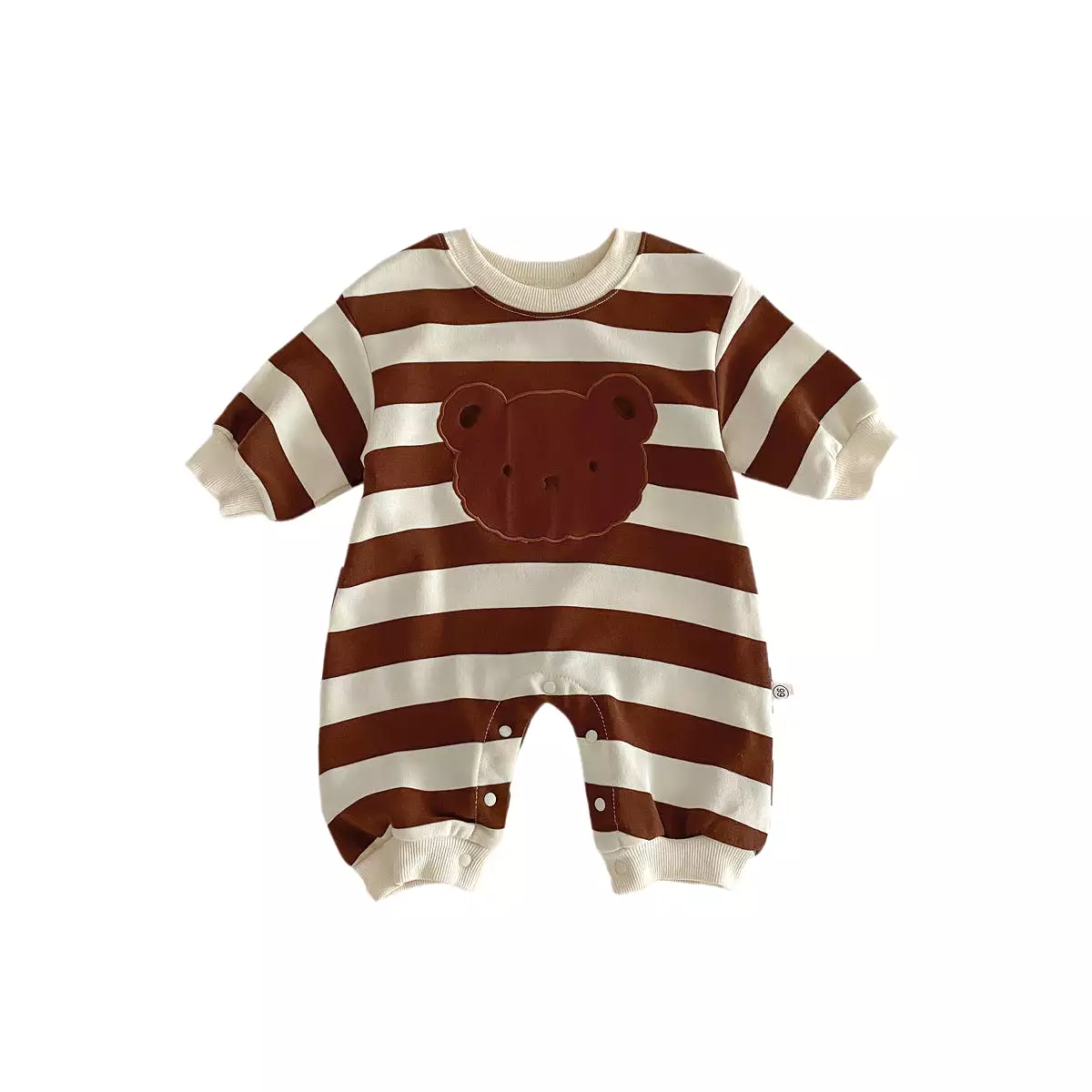 Baby Girls Boys Striped Cartoon Jumpsuits Wholesale 23101989