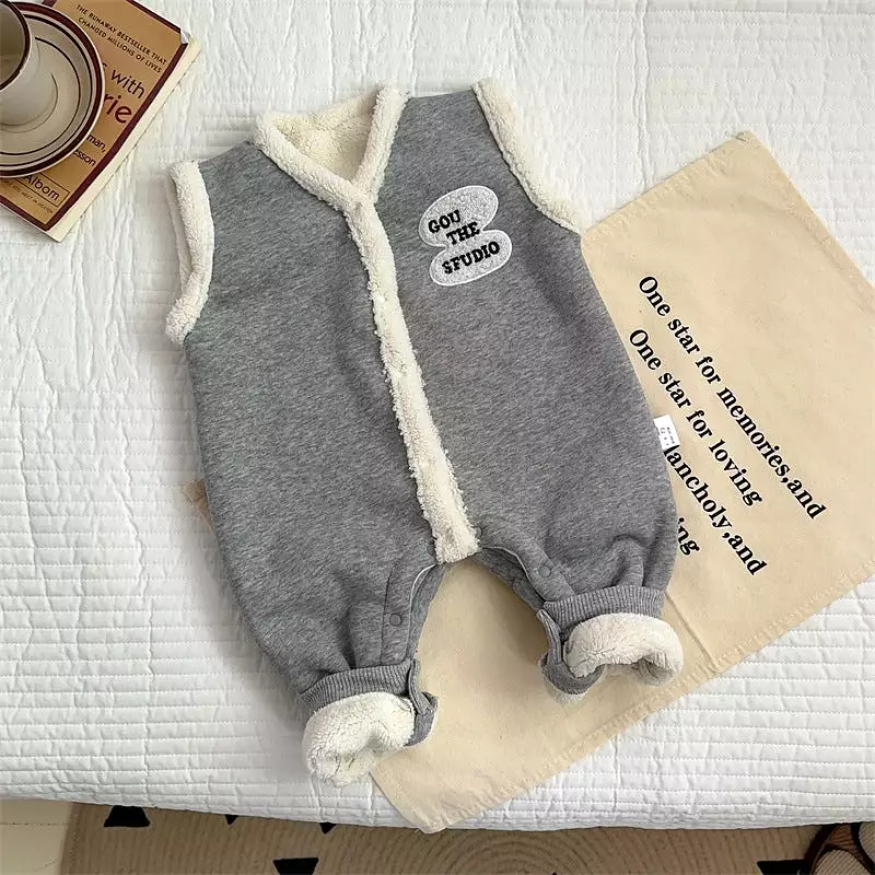 Baby Kid Boys Solid Color Jumpsuits Wholesale 231130266