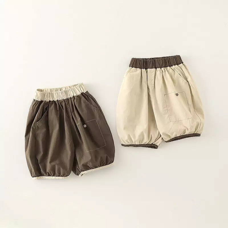 Baby Kid Boys Solid Color Shorts Wholesale 240409286