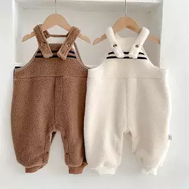 Baby Kid Girls Boys Solid Color Jumpsuits Wholesale 231130265