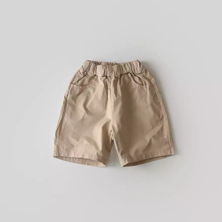 Baby Kid Girls Boys Solid Color Shorts Wholesale 24030117