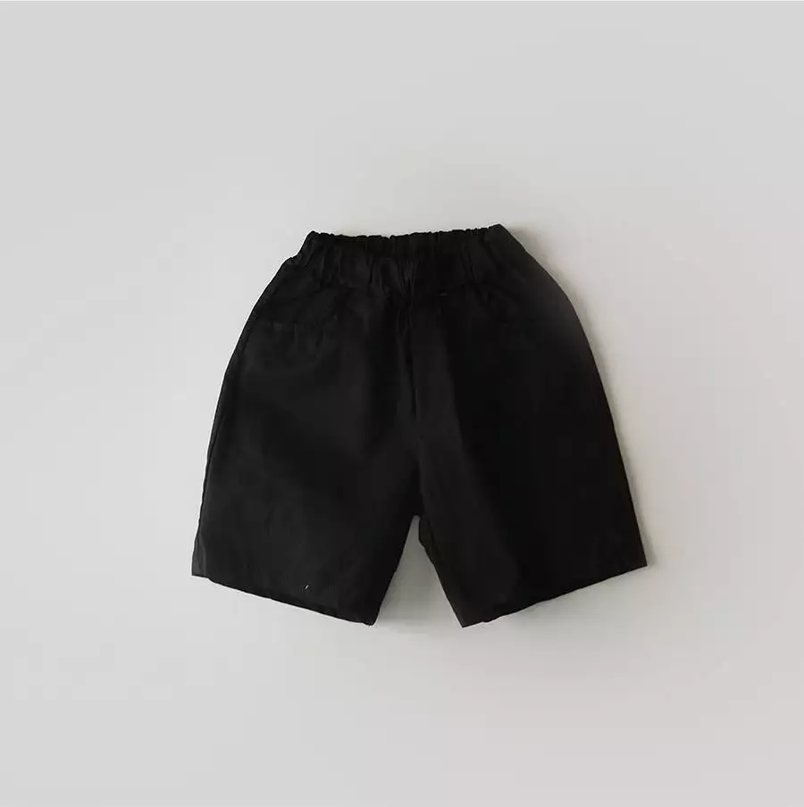 Baby Kid Girls Boys Solid Color Shorts Wholesale 24030117