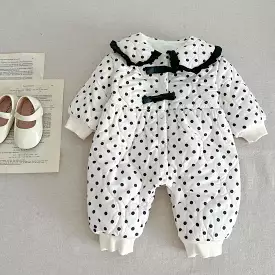 Baby Kid Girls Polka dots Jumpsuits Wholesale 231130230