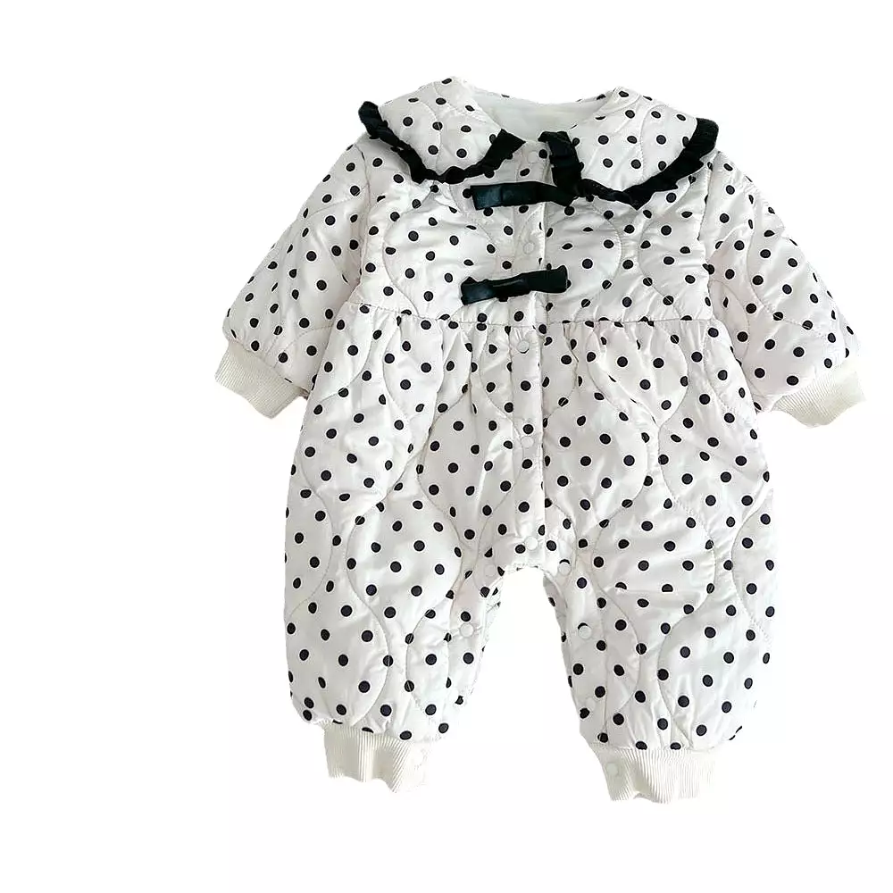 Baby Kid Girls Polka dots Jumpsuits Wholesale 231130230