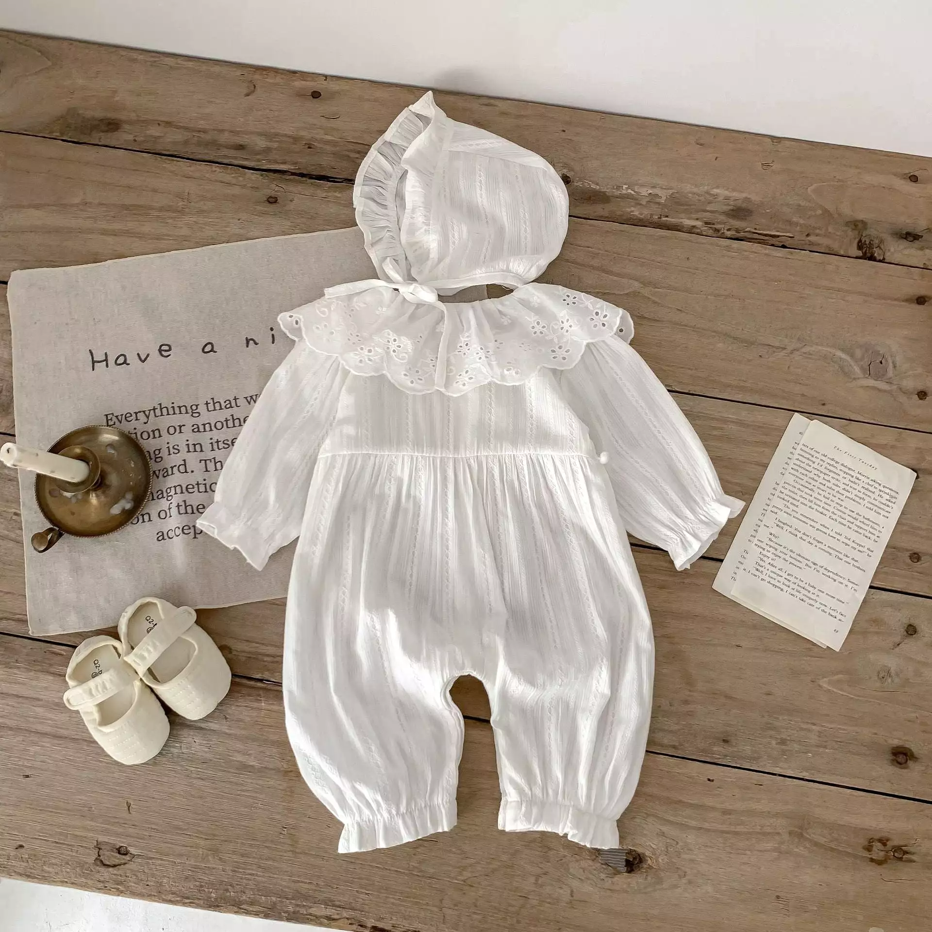 Baby Kid Girls Solid Color Jumpsuits Wholesale 23101907