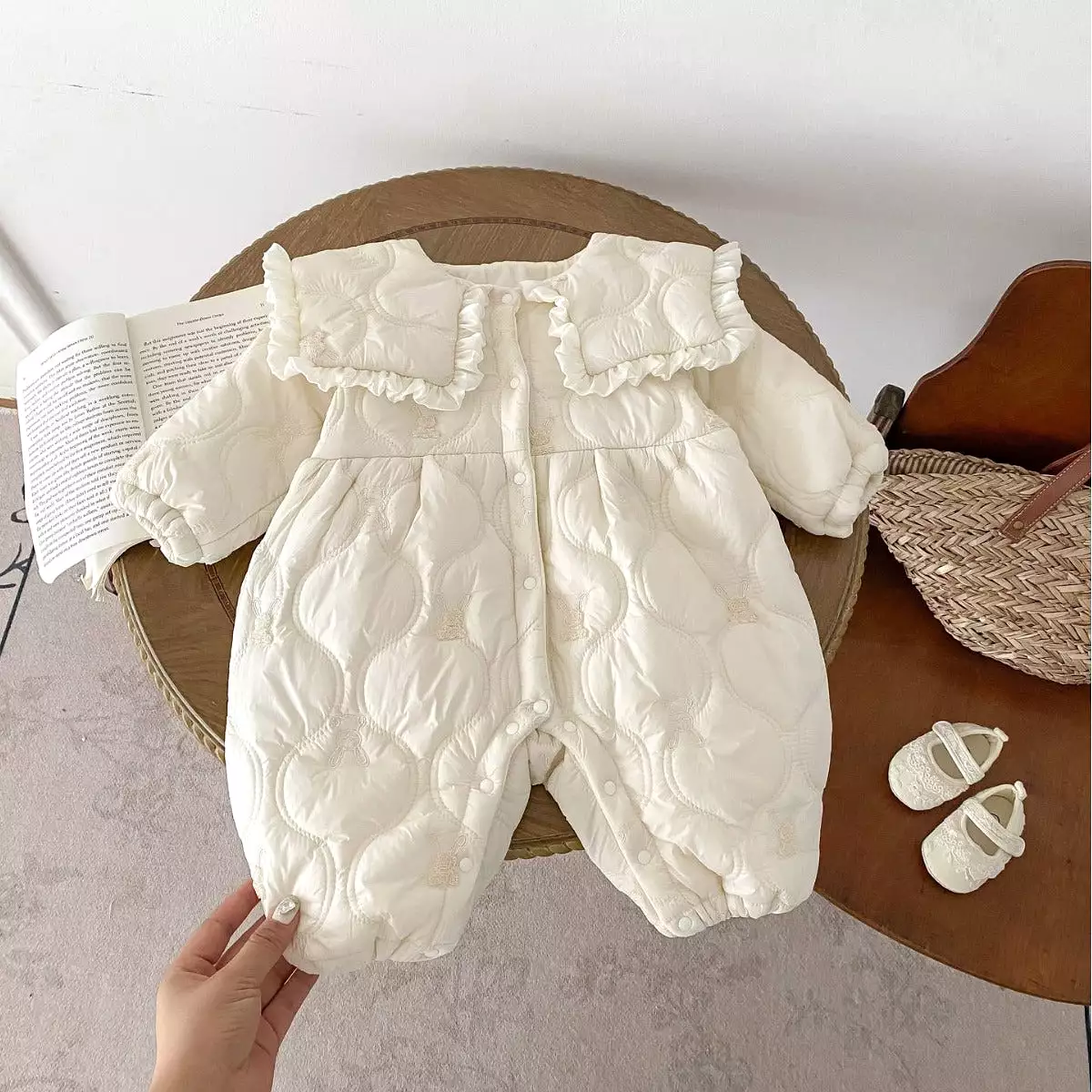 Baby Kid Girls Solid Color Jumpsuits Wholesale 231019161