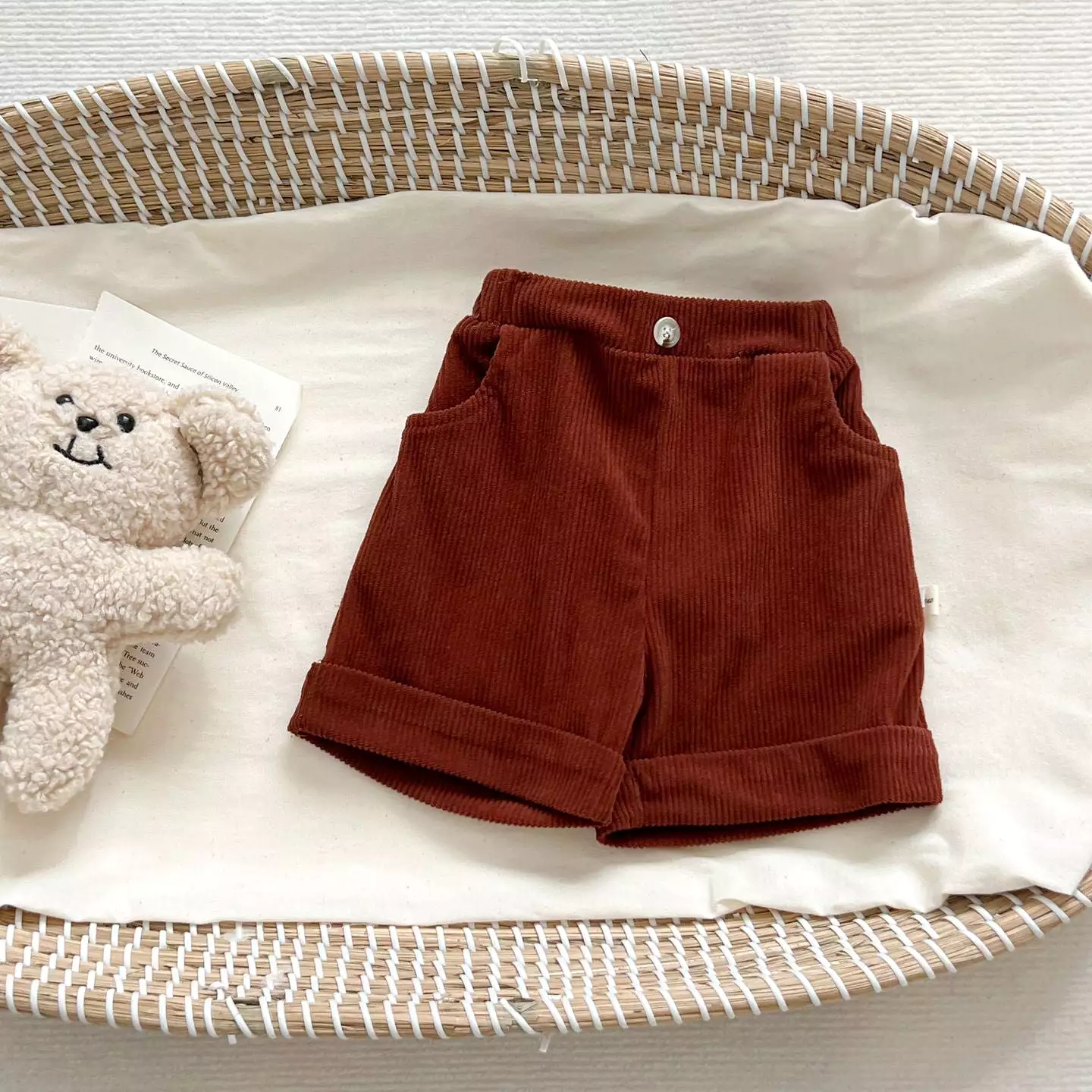 Baby Kid Girls Solid Color Shorts Wholesale 240301124