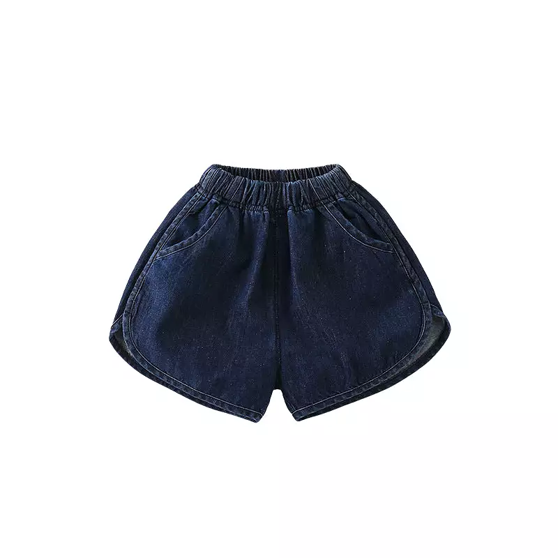 Baby Kid Girls Solid Color Shorts Wholesale 240409284