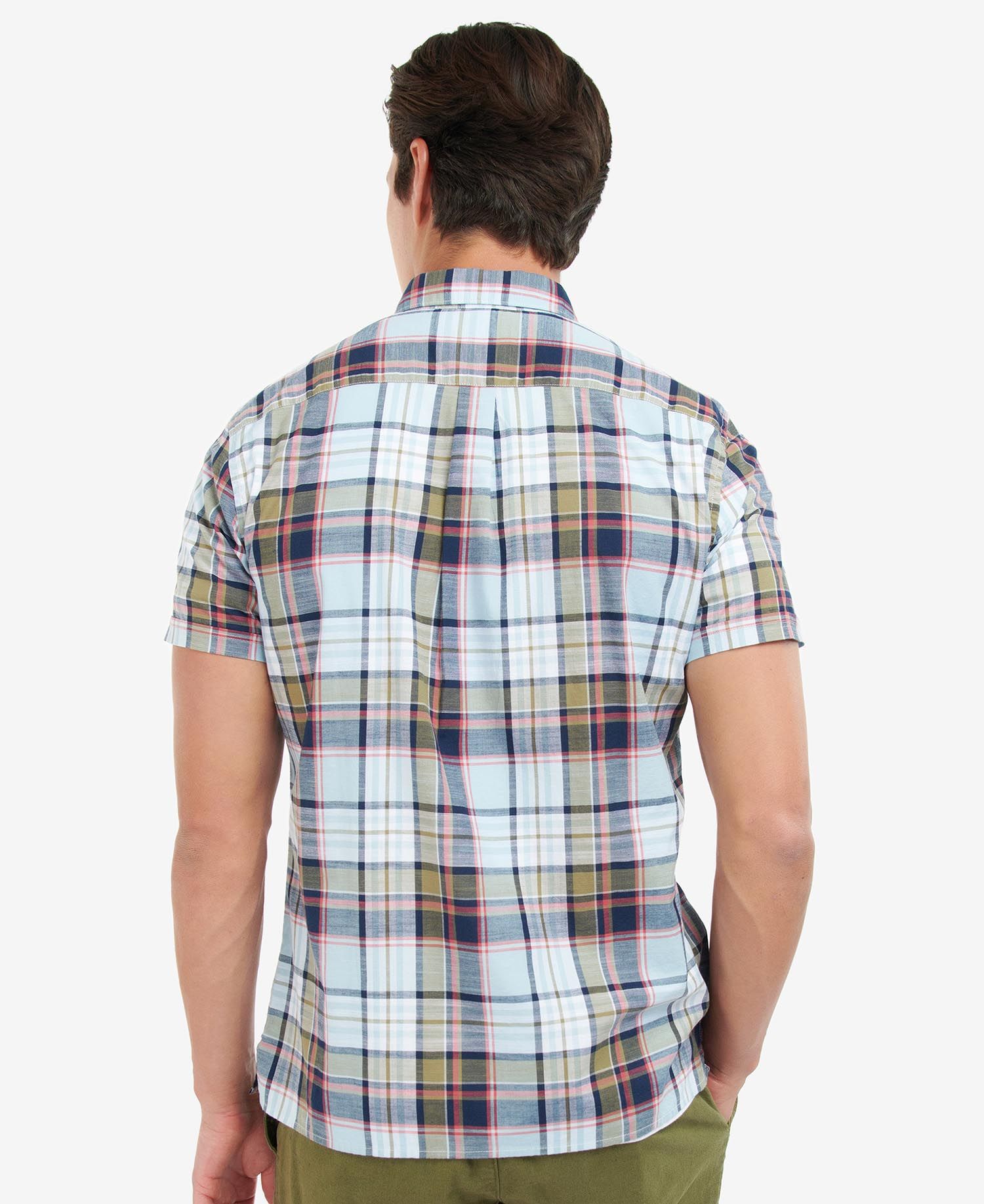 Barbour Mens Bruno Madras Check Shirt - Short Sleeved