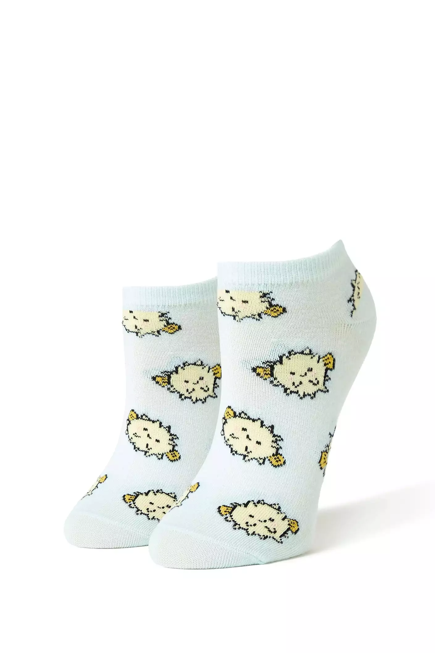 Blowfish Print Ankle Socks