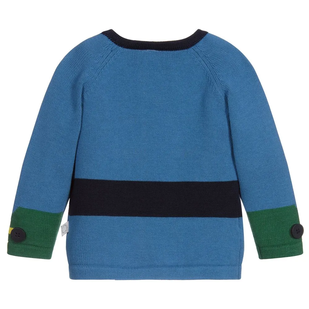 Blue Cotton Pirate Sweater