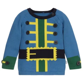 Blue Cotton Pirate Sweater