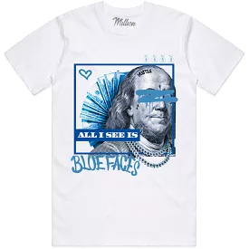 BLUE FACES : White Sneaker Tees Shirt