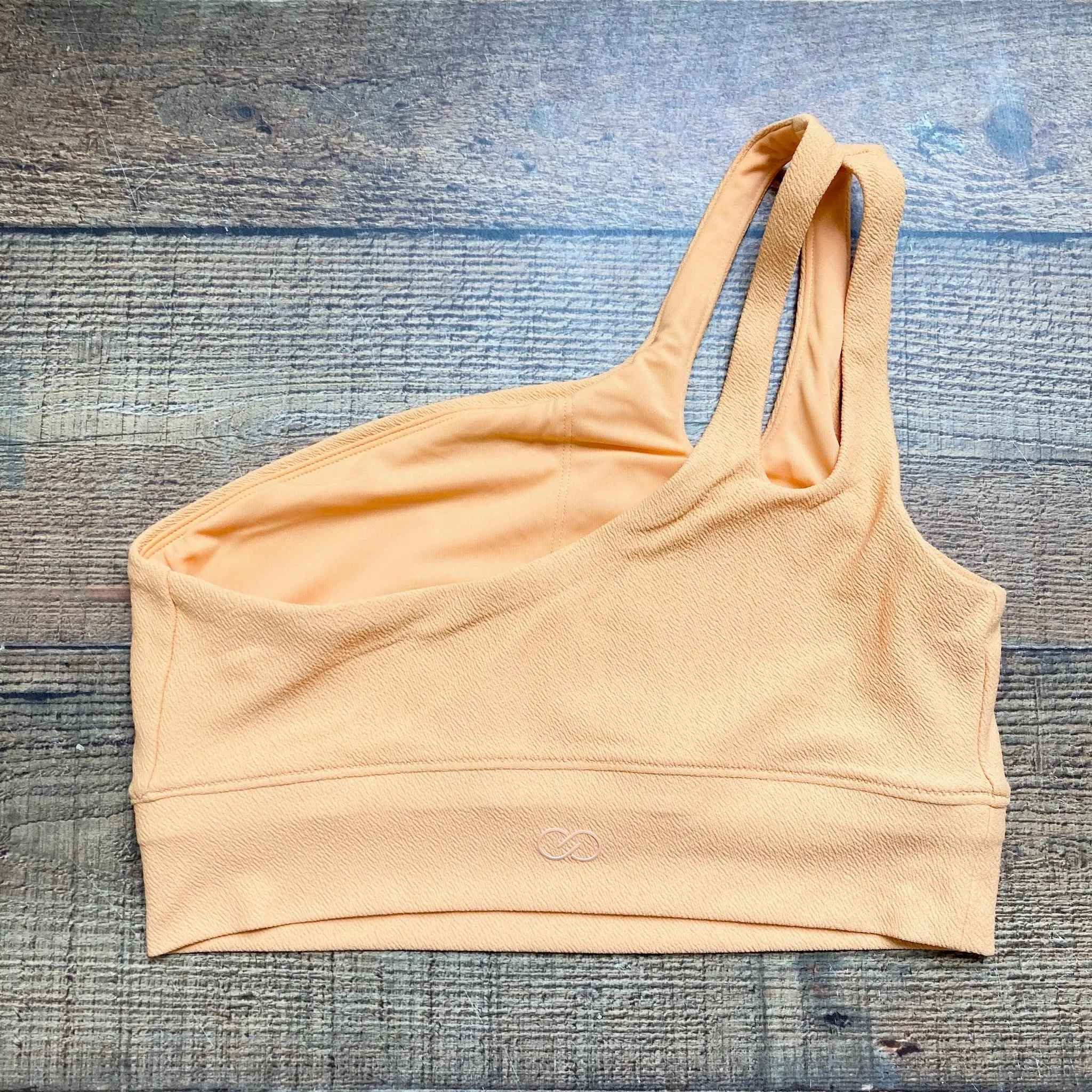 Calia Orange One Shoulder Bikini Top- Size S (sold out online, we have matching bottoms)