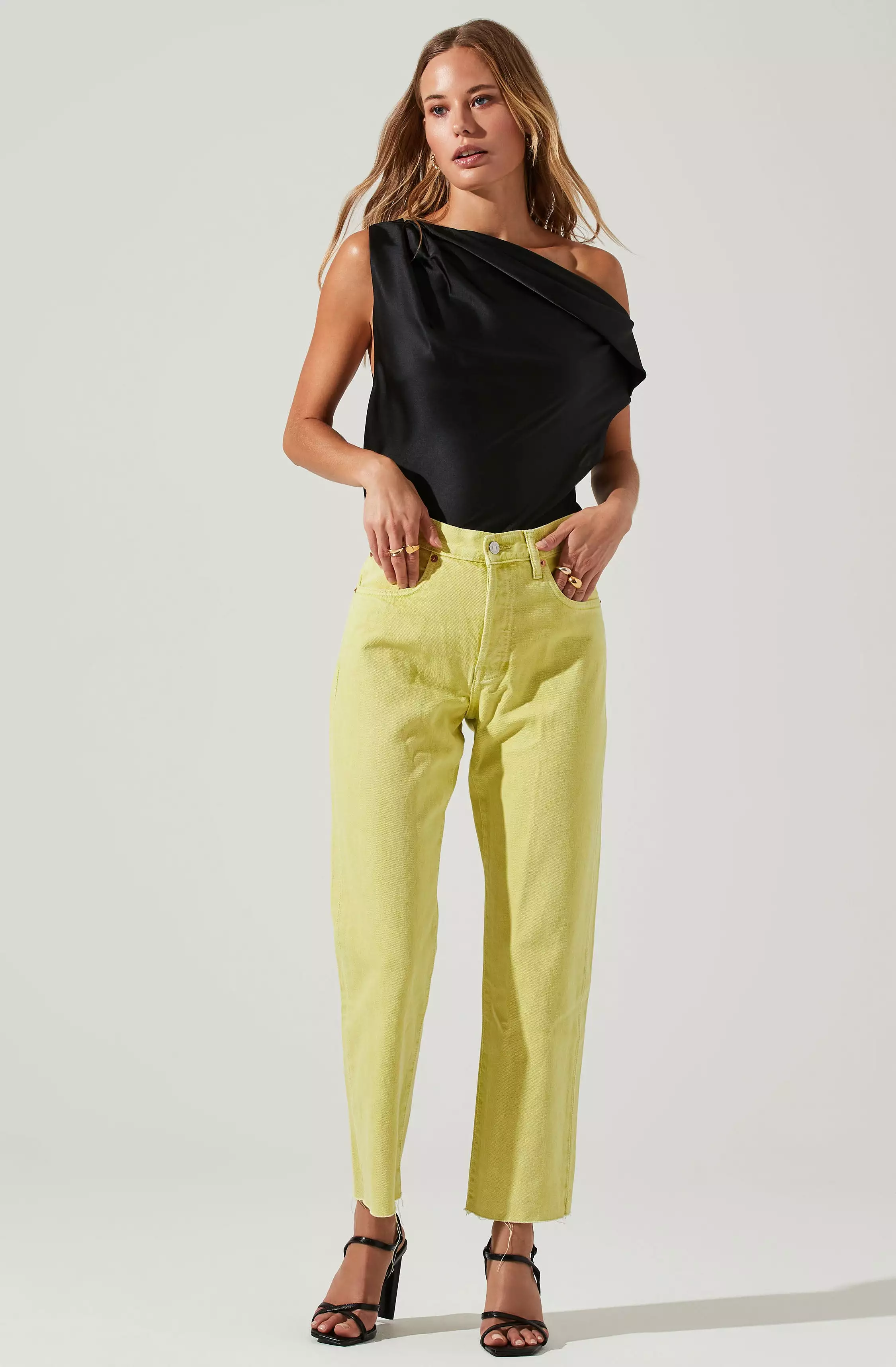 Ceres Satin Off Shoulder Top