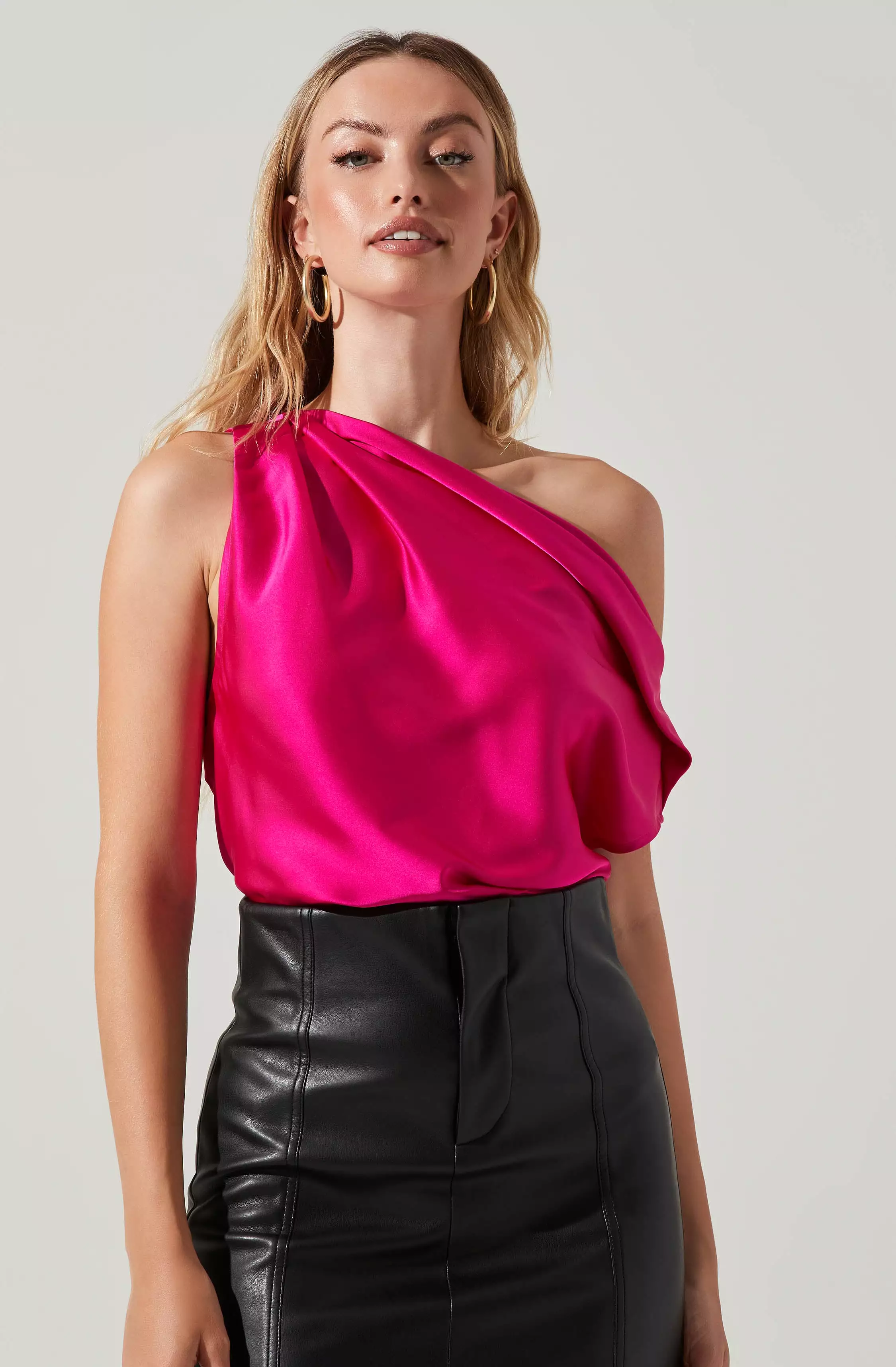 Ceres Satin Off Shoulder Top