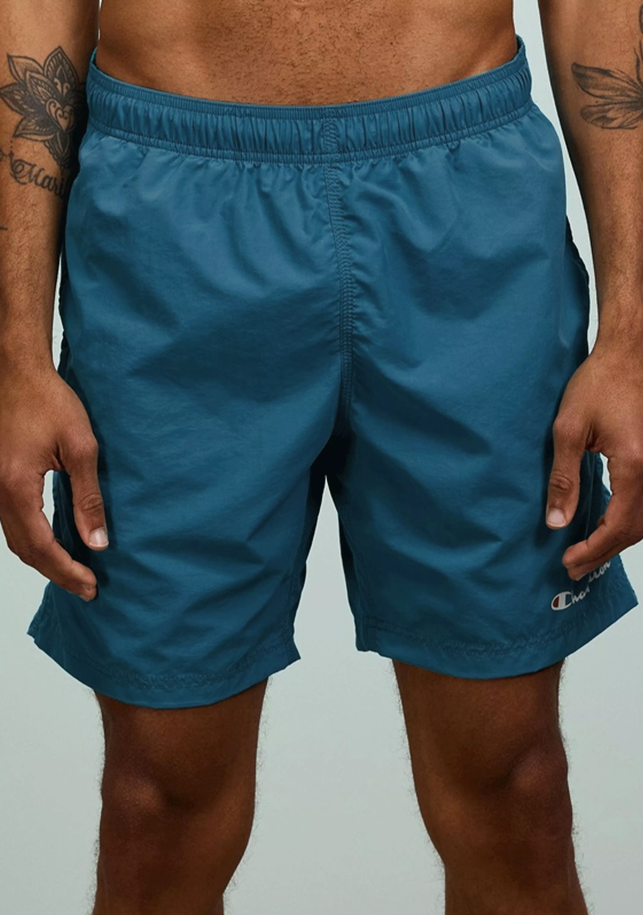 Champion Mens Script Board Shorts 5 inch <br> AUWAN XNE