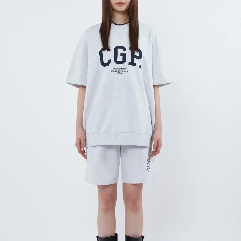 Code graphy  |Unisex Street Style Short Sleeves Logo T-Shirts