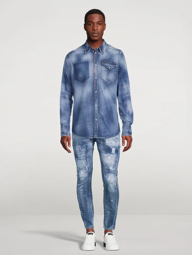 DSQUARED2 Tidy Biker Skinny Jean