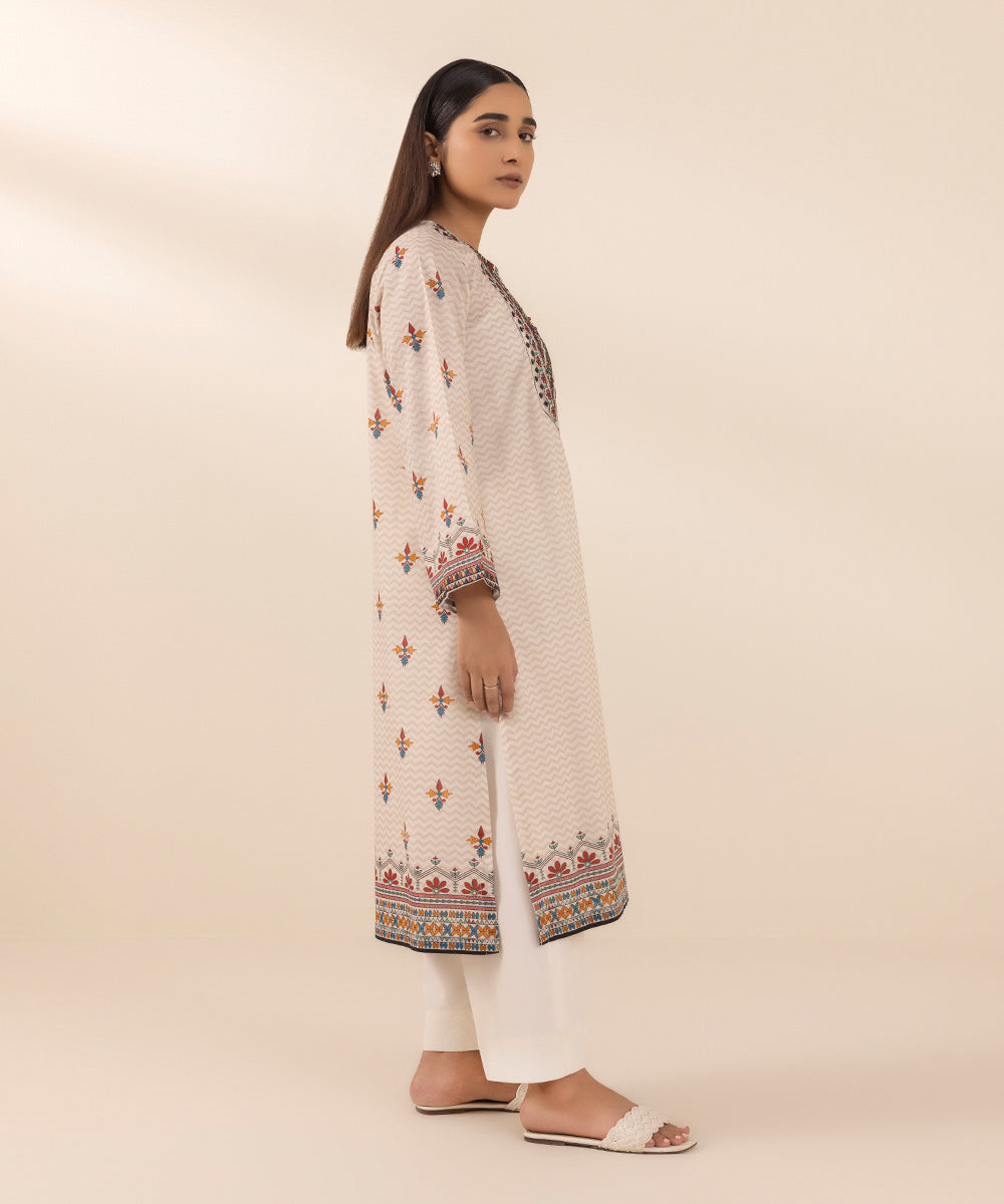 Embroidered Lawn Shirt