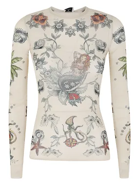 Etro Paisley Printed Long-Sleeved Top