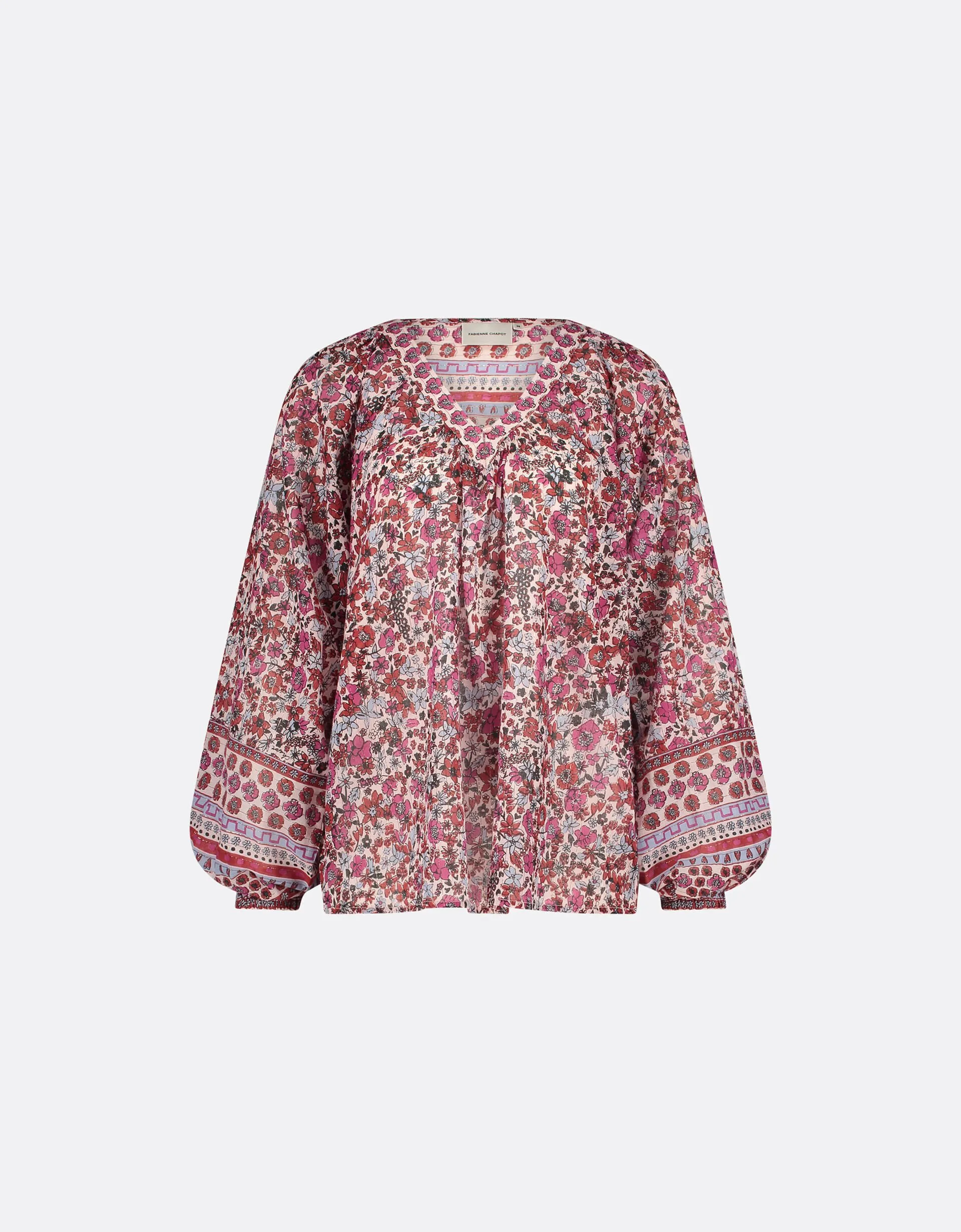 Fabienne Chapot Floral Print Blouse Pink