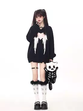 Fallen Angel alt fashion sweater