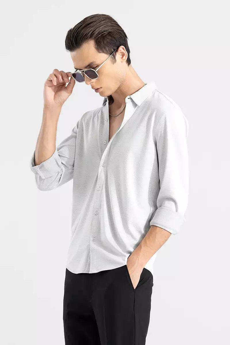 flexile stone grey shirt