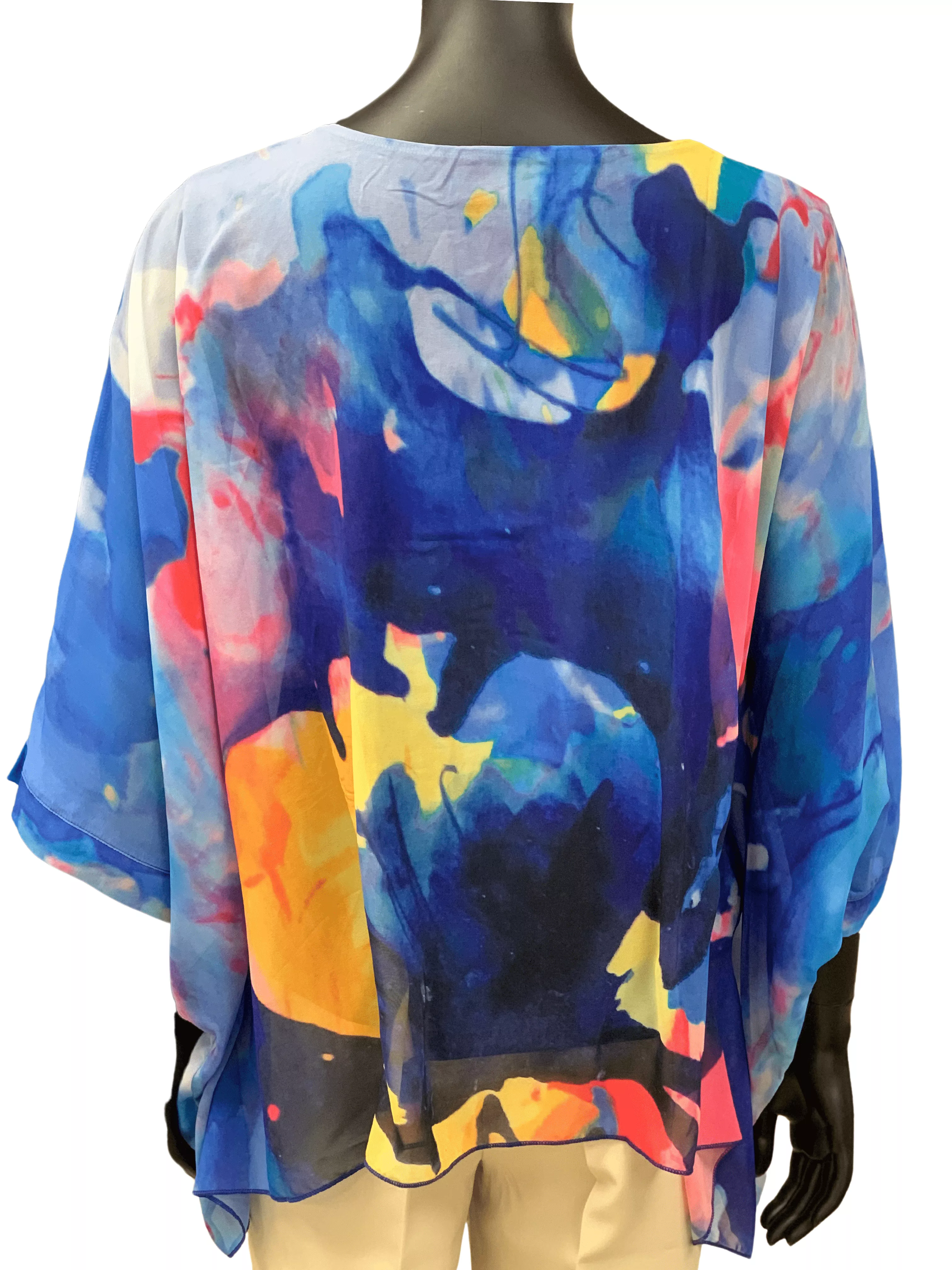 Funsport Blue Floral Blouse - 241867