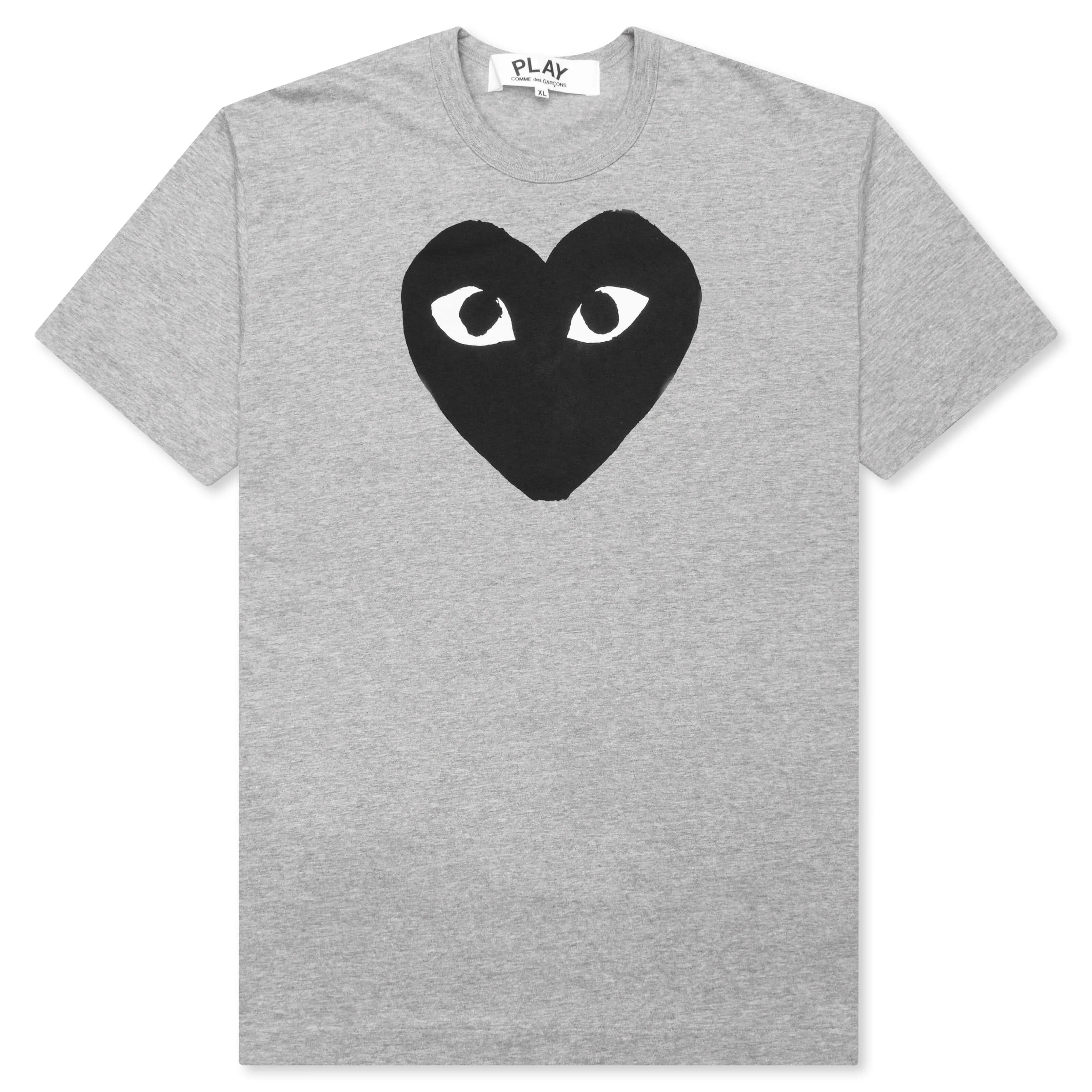 Heart T-Shirt - Grey