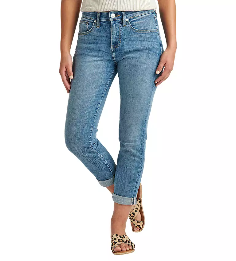 JAG Carter Mid Rise Girlfriend Jeans