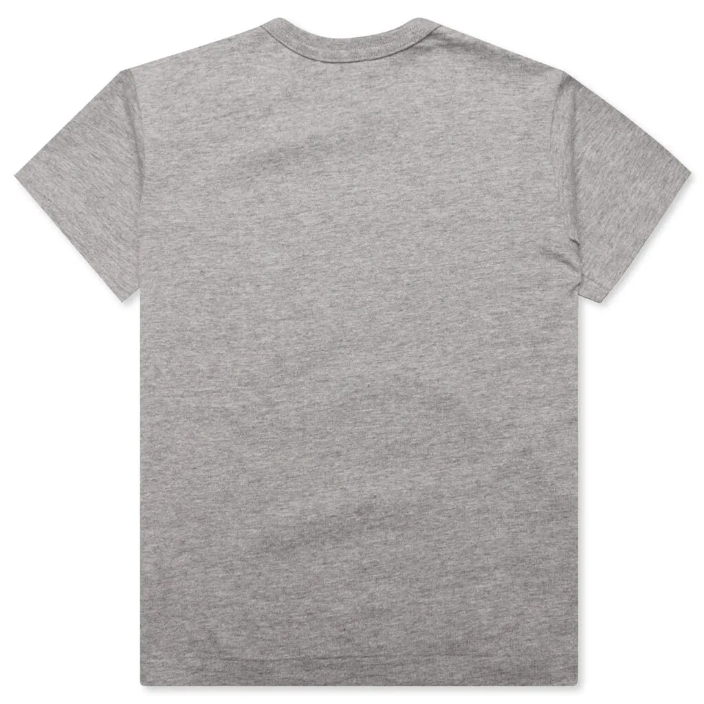 Kid's Heart T-Shirt - Grey