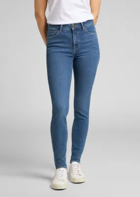 Lee Scarlett High Skinny Stretch Jeans Mid Madison