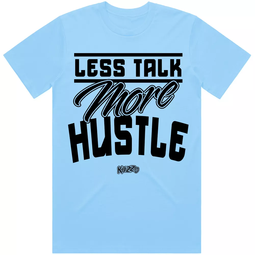 LESS TALK : Sneaker Shirt to Match : Carolina Blue