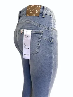 LiuJo – Jeans skinny a vita alta – Art: UA4013 D4896 – New Chiaro