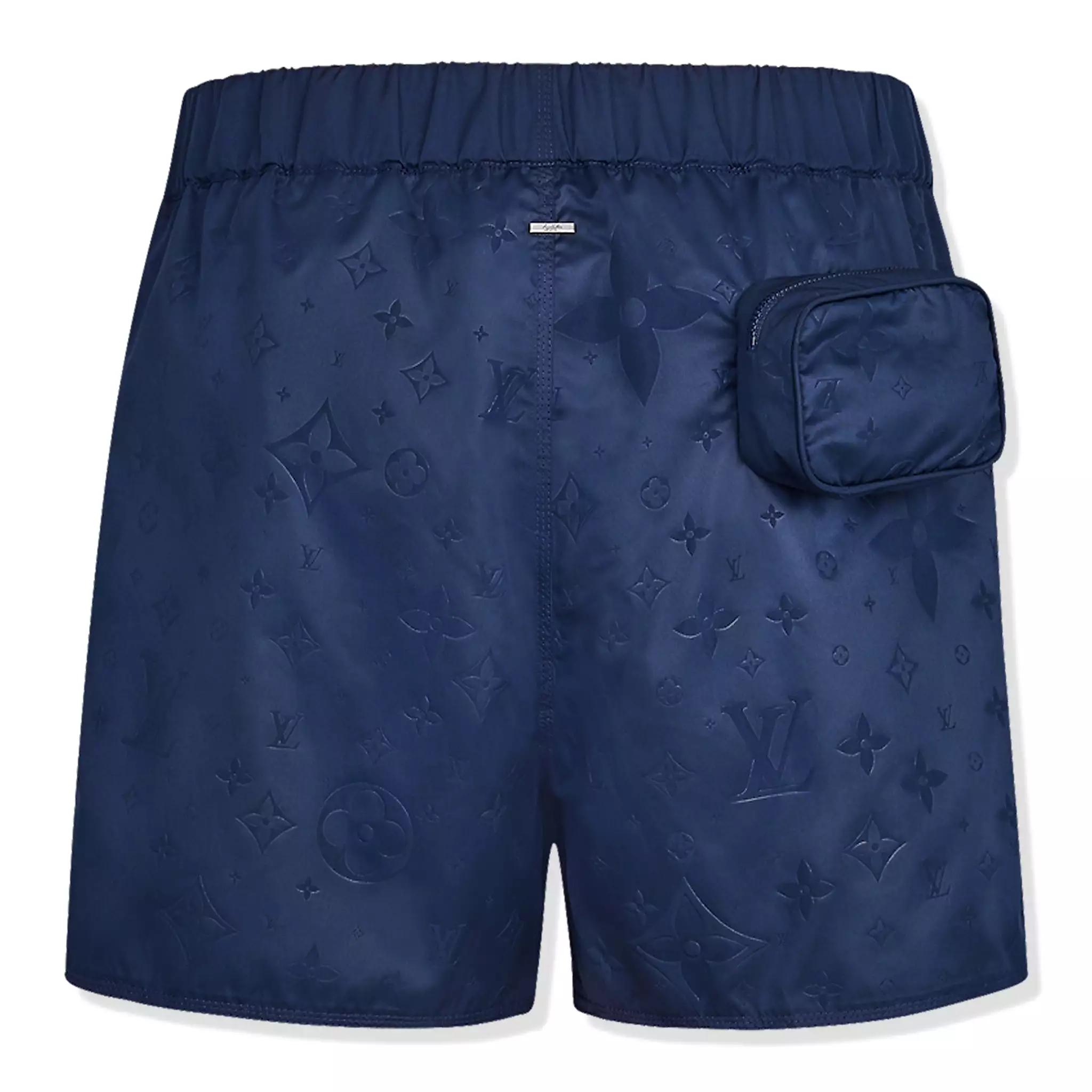 Louis Vuitton Monogram 3D Pocket Blue Board Shorts