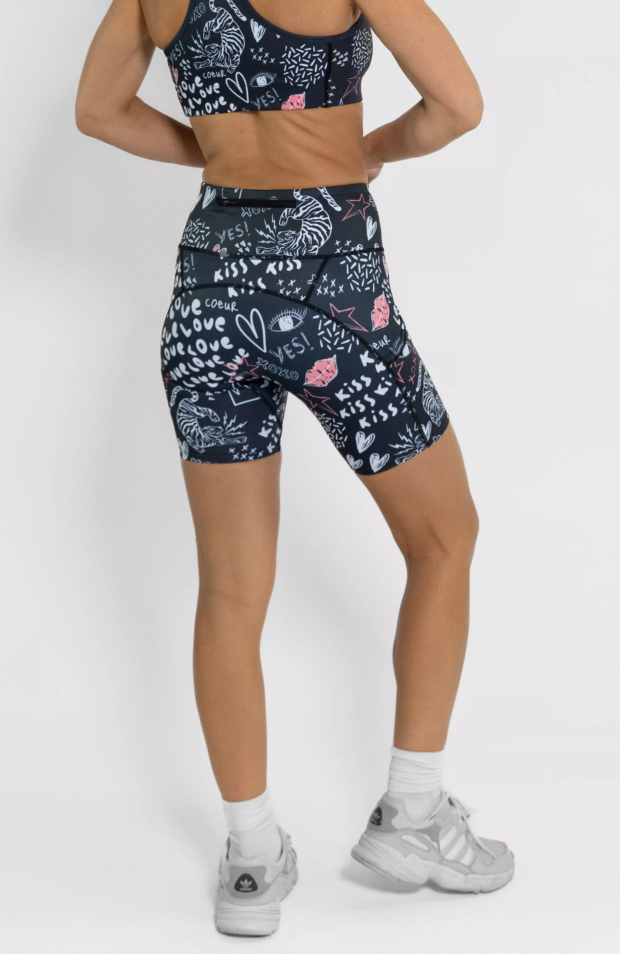 Love Bomb Fitted Run Shorts