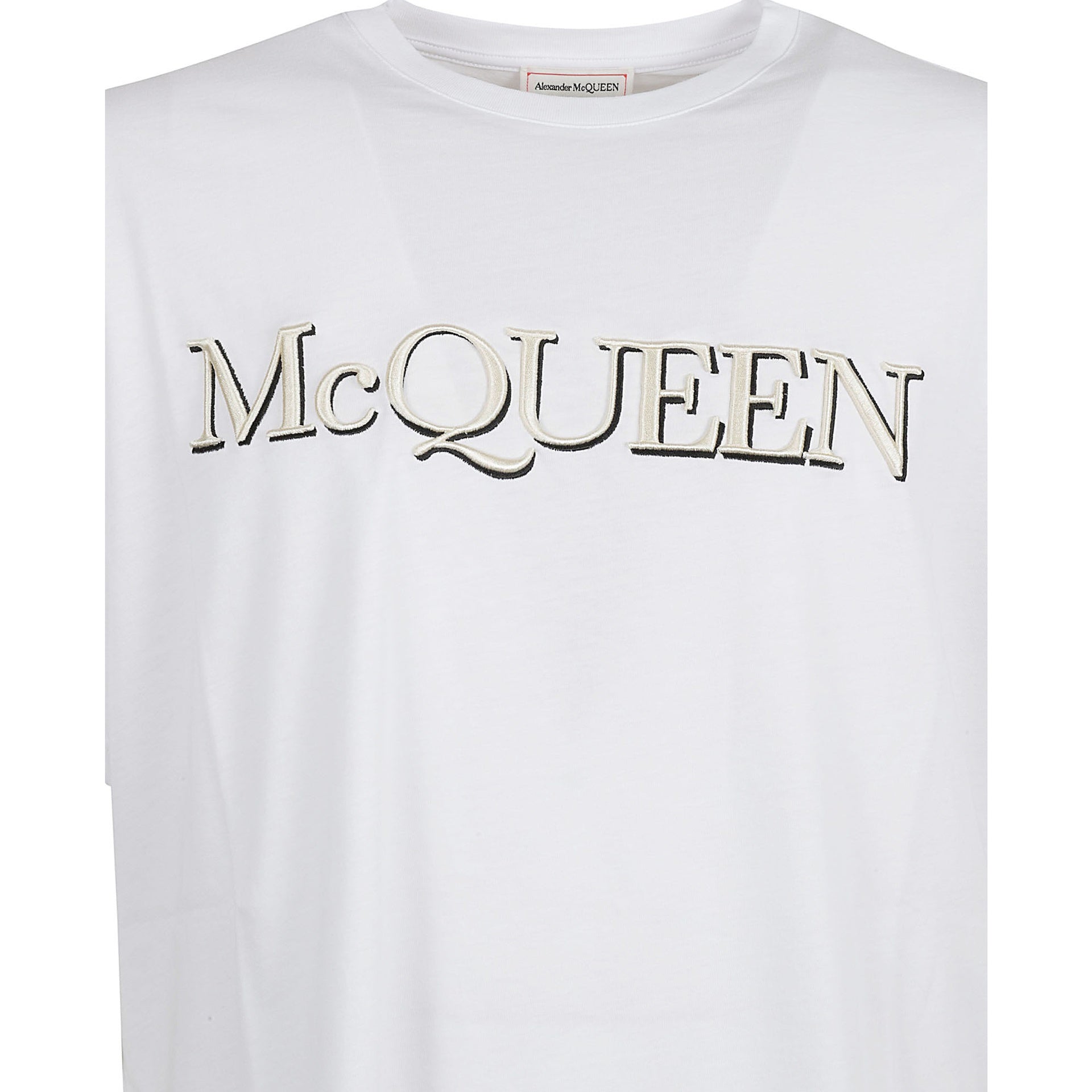 Maglietta in cotone Alexander McQueen