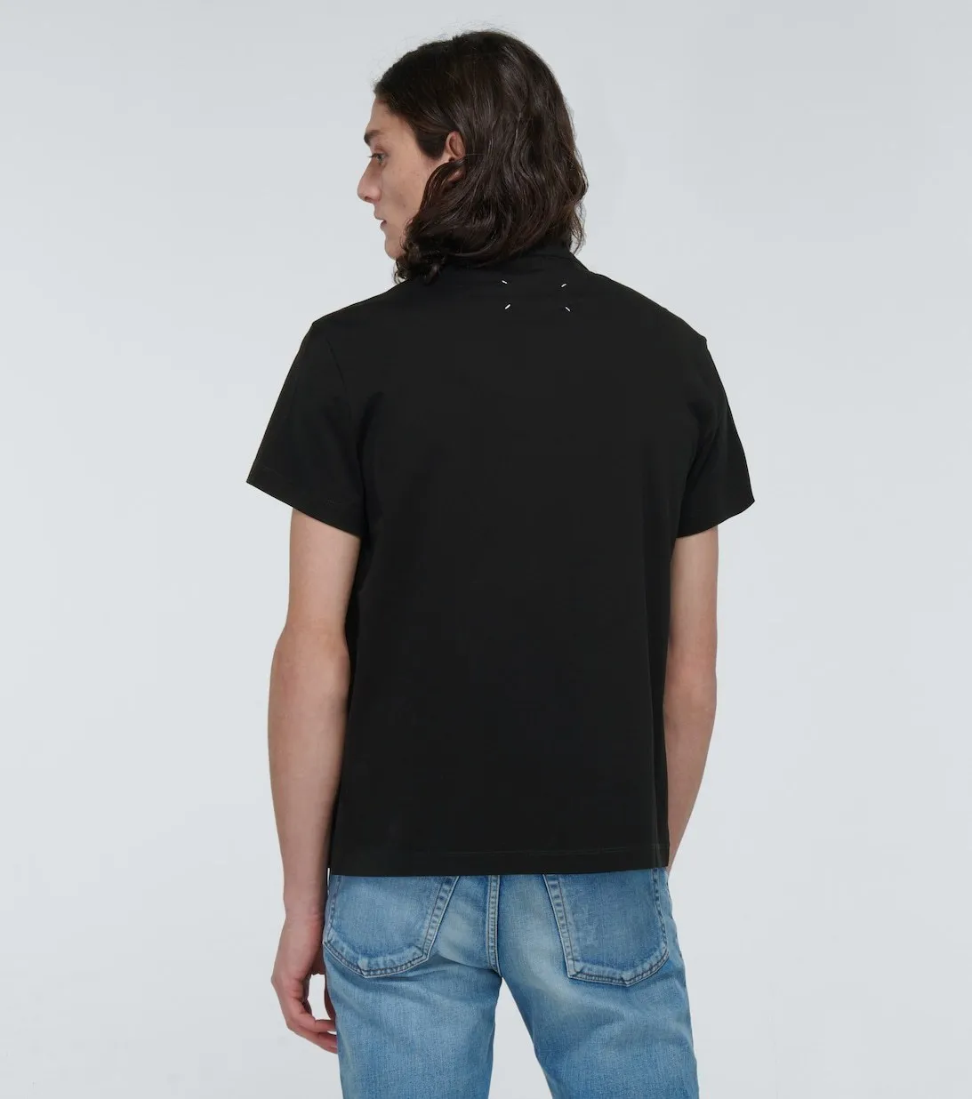 Maison Margiela  |Crew Neck Cotton Short Sleeves Logo Designers