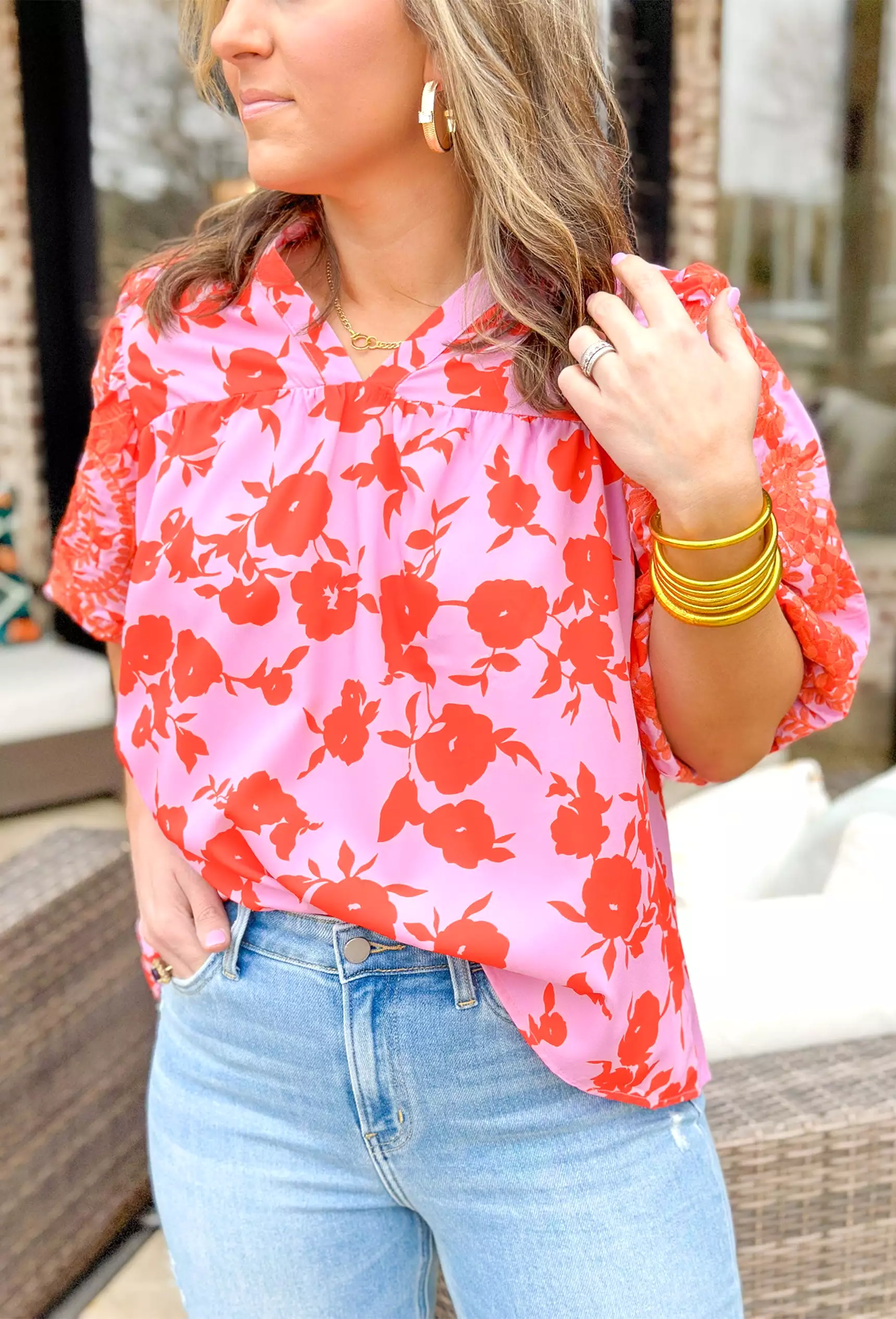 Melbourne Summers Floral Blouse