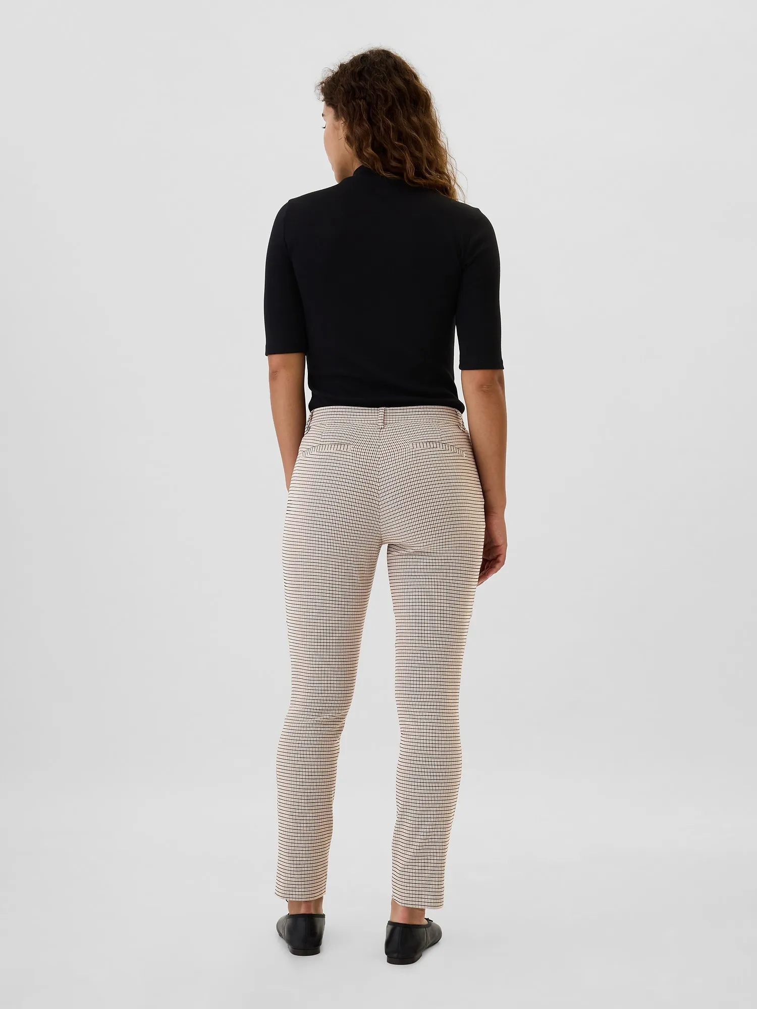 Mid Rise Skinny Ankle Pants