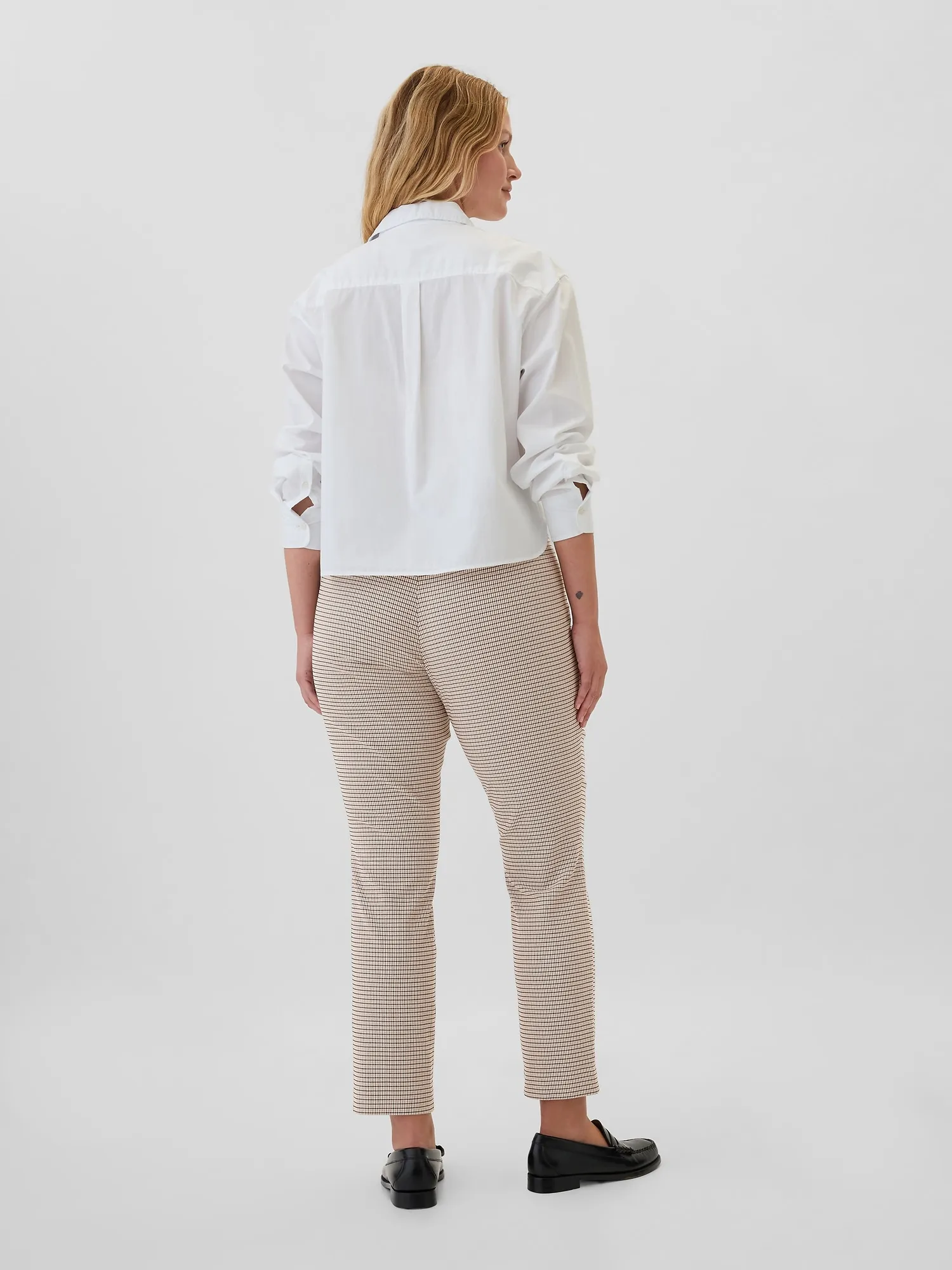 Mid Rise Skinny Ankle Pants